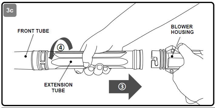 MOKENEYE LB01Z 20V Cordless Leaf Blower and Vacuum FIG 4