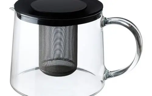 IKEA 901.500.71 RIKLIG Glass Teapot
