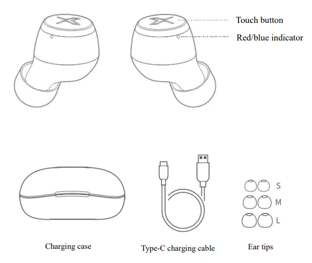 EDIFIER X3s True Wireless Stereo Earbuds - produck