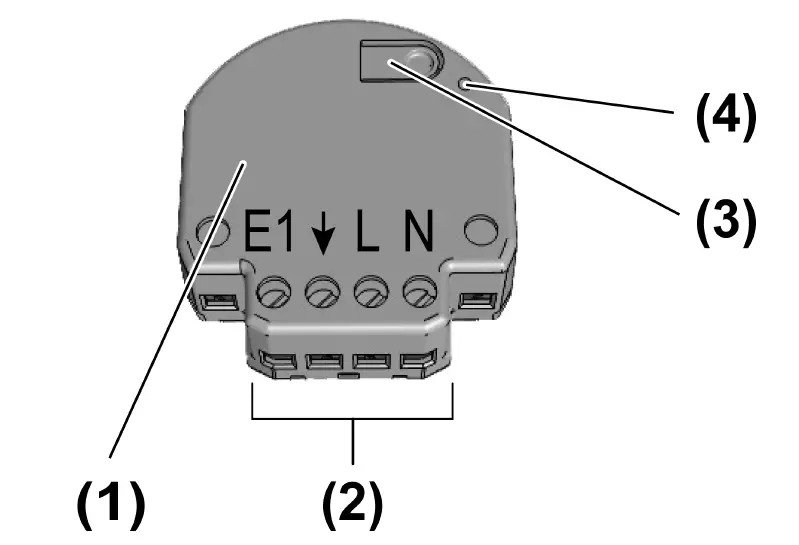 NEXENTRO 57005000 Zigbee Switching Actuator Mini 1