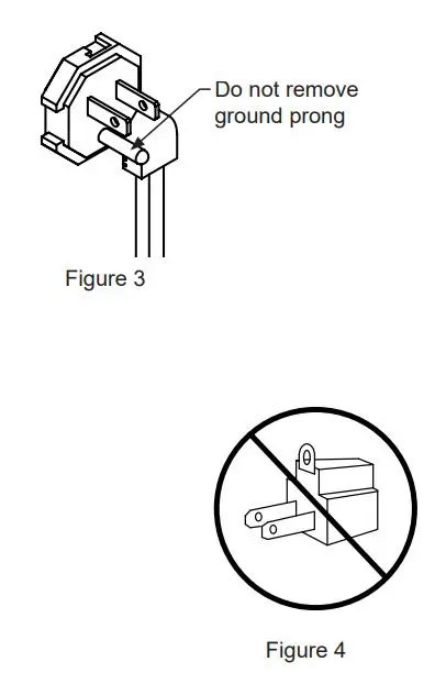 MARVEL MODR224 Undercounter Refrigerator User Guide - Figure 3,4