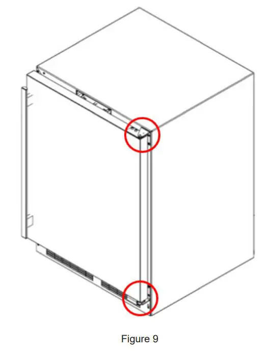 MARVEL MODR224 Undercounter Refrigerator User Guide - Figure 9