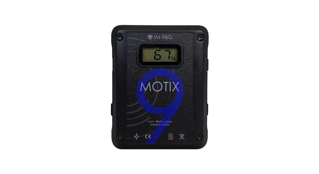 Motix Im-220g/98g Rechargeable Li-ion Battery Pack User Manual