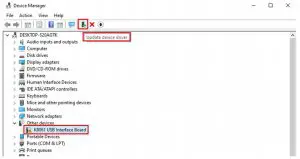Install the Driver interface