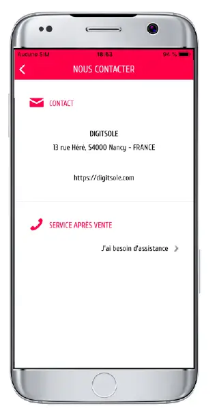 DIGITSOLE INWS004RD Warm Series FIG 19