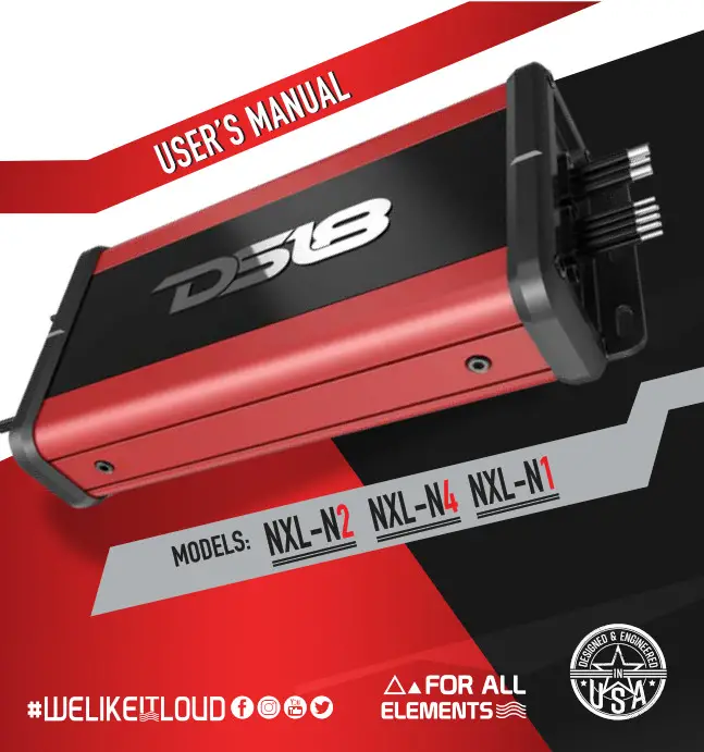 DS18 HYDRO Waterproof Hydro Motorsports