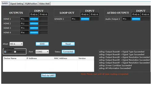 A-NEUVIDEO ANI-HDFLIP 2x4 4K60Hz 18Gbps HDMI Video Wall with 180 Degree Rotation 3