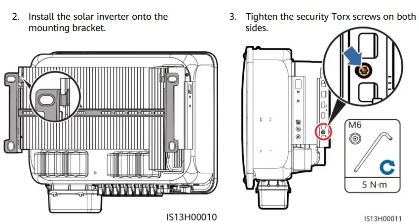 HUAWEI SUN2000-36KTL-M3 Smart String Solar Inverter User Guide - Installing a Solar Inverter