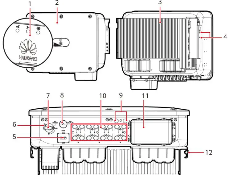HUAWEI SUN2000-36KTL-M3 Smart String Solar Inverter User Guide - Product Overview