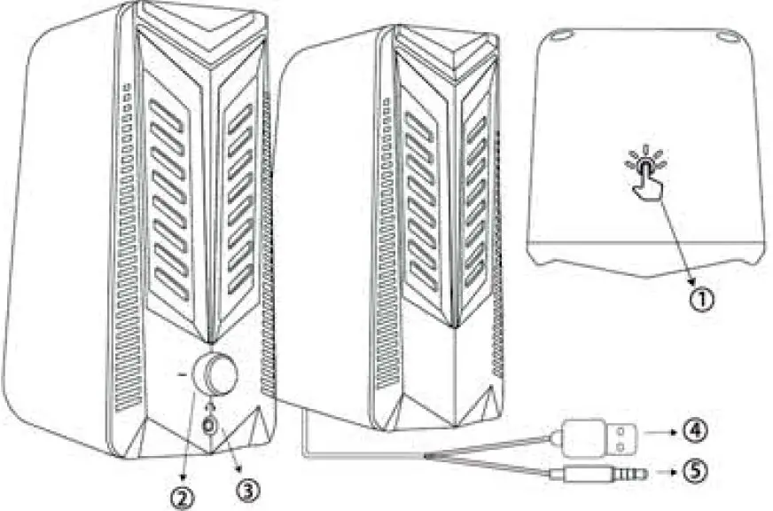 NOD-AURORA-Stereo-RGB-Gaming -peakers-2.0-16W-FIG-1