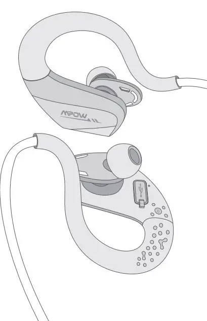 Mpow Ds6 Sport Wireless Earphones User Manual
