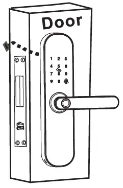 Jiangxi Fingerchip Intelligent Technology E202 WiFi and Bluetooth Smart Lock-7'