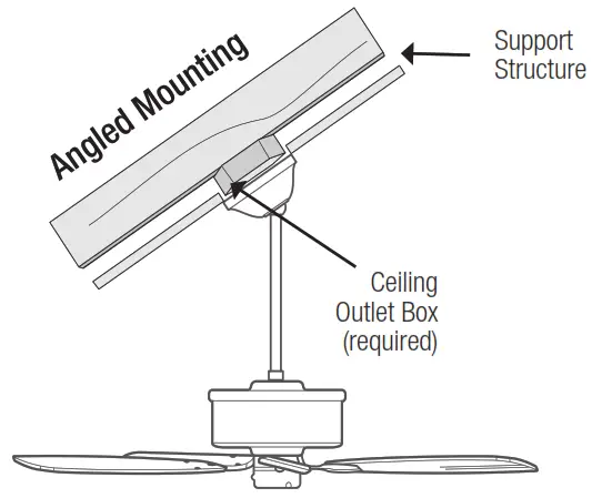 Hunter 51312 Mesquite LED Ceiling Fan - Standard Mounting1