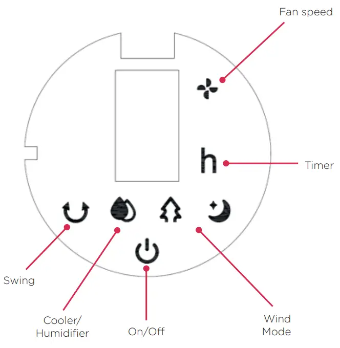 Dimplex DCEVP8BW 8L Evaporative Cooler-fig4
