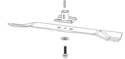 ZIPPER ZI-DRM 51 3 Wheels Gasoline Lawn Mower fig 11