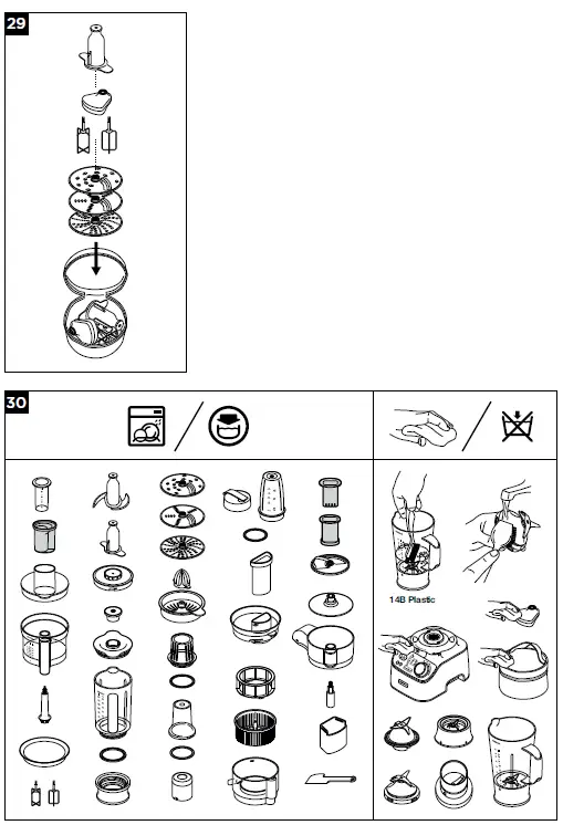 KE WOOD FDM71 MultiPro Express Weigh+ Food Processor FIG 5