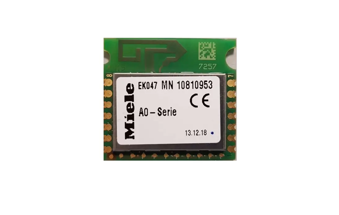 Miele Ek047 Wireless Module User Manual Miele Ek047 Wireless Module User Manual