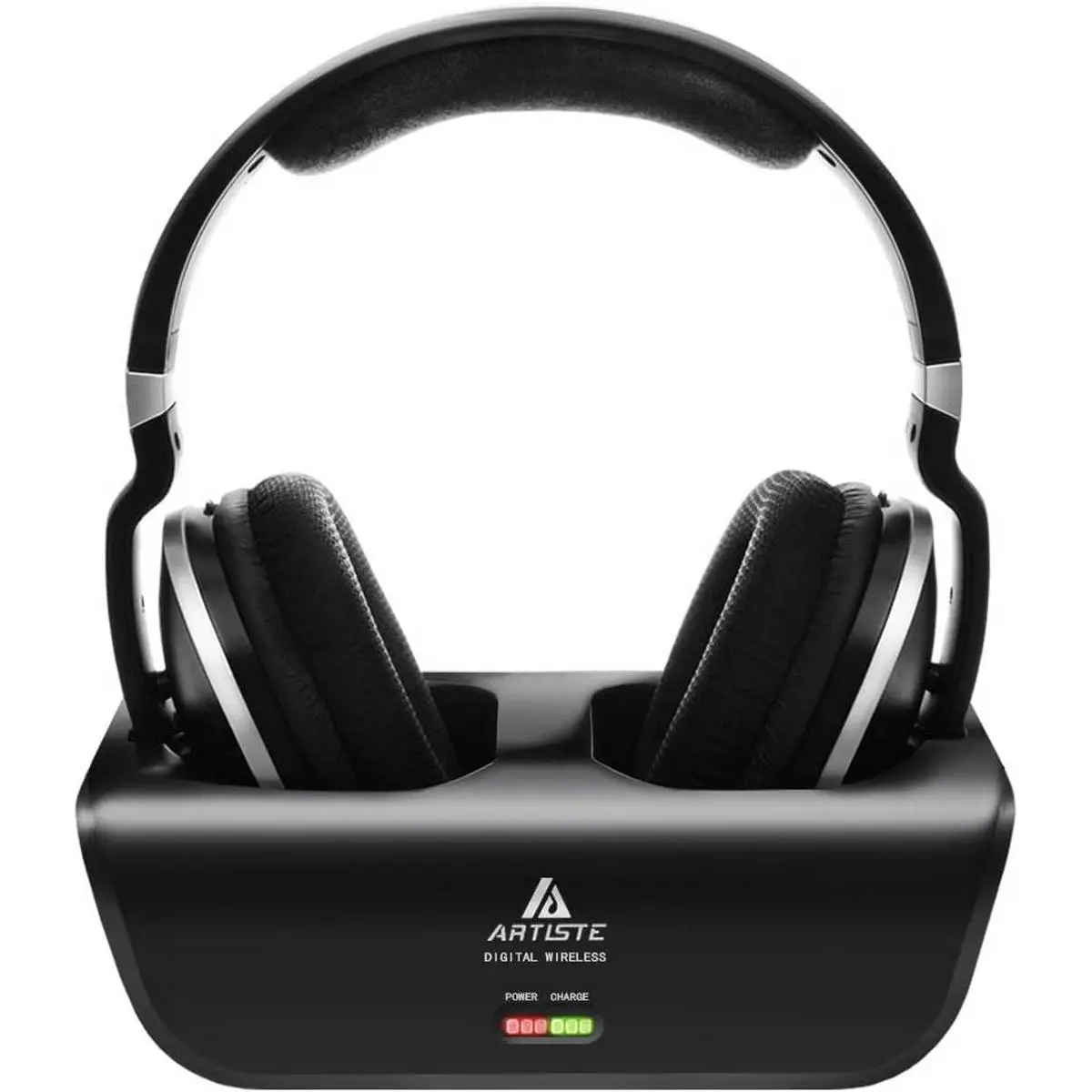 ARTISTE-ADH300J-2.4GHz-Digital-Over-Ear-Stereo-Headphone-for-TV-image