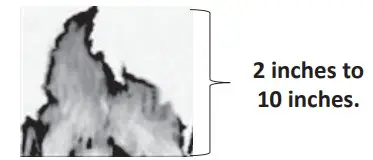 HAMPTON BAY FP20306 26 Inch Round Concrete Propane Gas Fire Column - DANGER 2