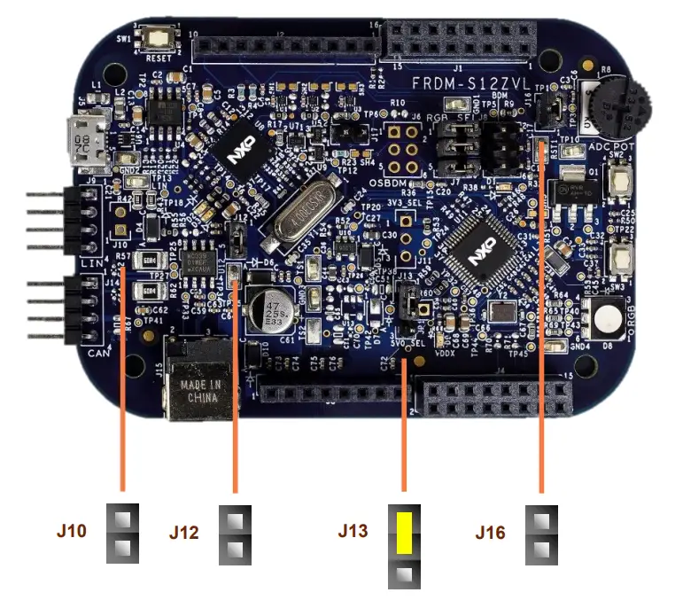 NXP DEVKIT ZVL128 Ultra Low Cost Development Platform for S12 Microcontrollers - fig 5
