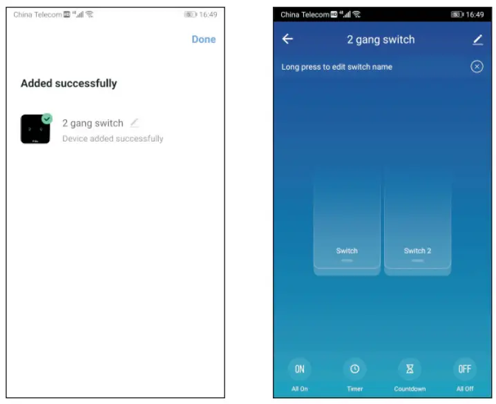 Shenzhen Tianqiao Science Technology H62S Series Smart Switch-fig10