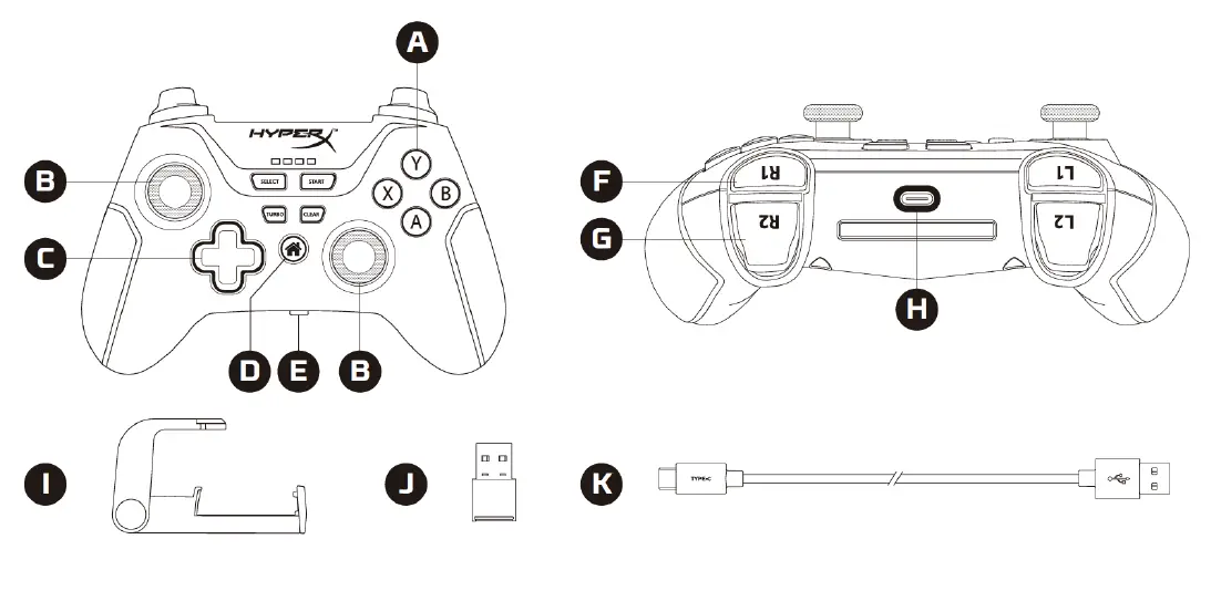HyperX-516L8AA-Clutch-Gaming-Controller-fig-1
