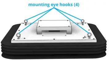 American Ultraviolet STBF-12 STBF Series Upper Air Pendant Fixture-fig2