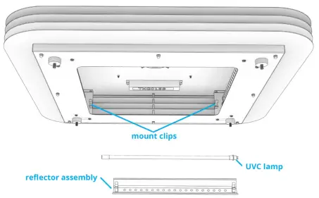 American Ultraviolet STBF-12 STBF Series Upper Air Pendant Fixture-fig4