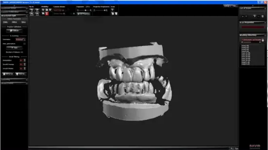DAVID SLS 1 Structure Light 3D Scanner - Place scanner