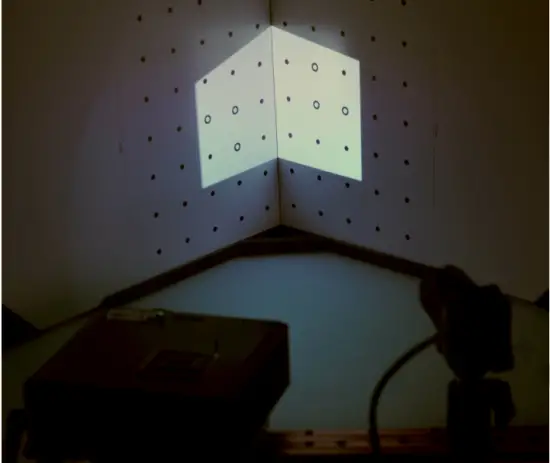 DAVID SLS 1 Structure Light 3D Scanner - camera image must