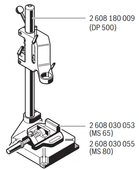 BOSCH GSB 1600 RE Professional Impact Drill Machine - Fig 1