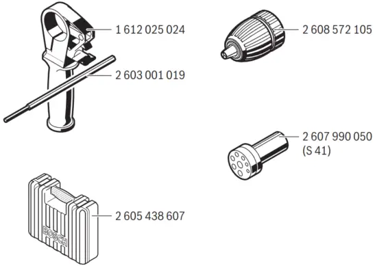 BOSCH GSB 1600 RE Professional Impact Drill Machine - Fig 2