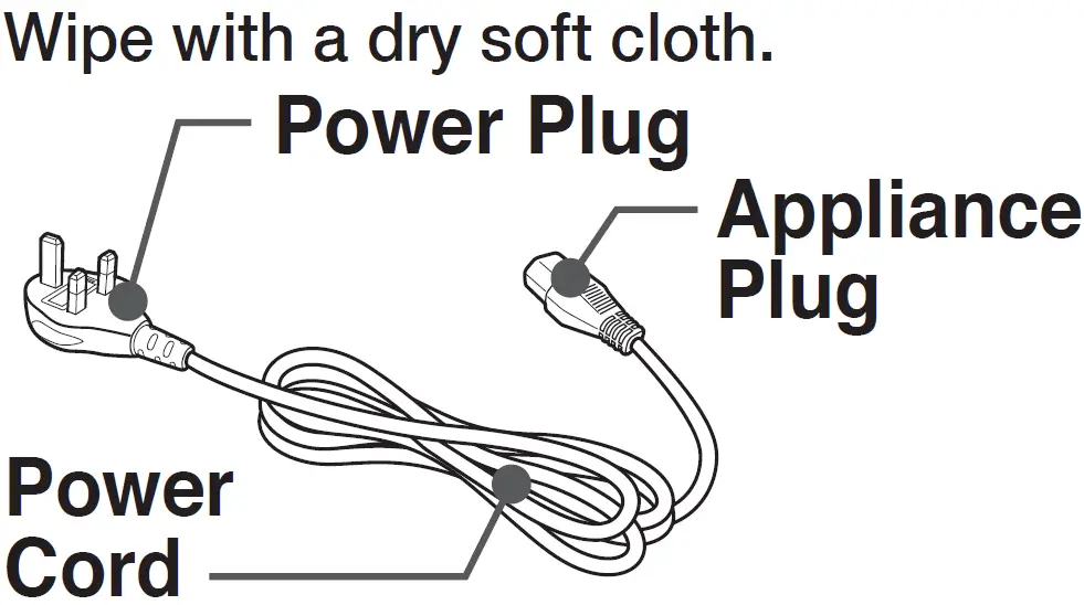 Wipe with a dry soft cloth