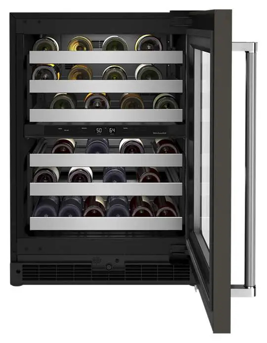 KitchenAid KUWR314KBSS Undercounter Wine Cellar