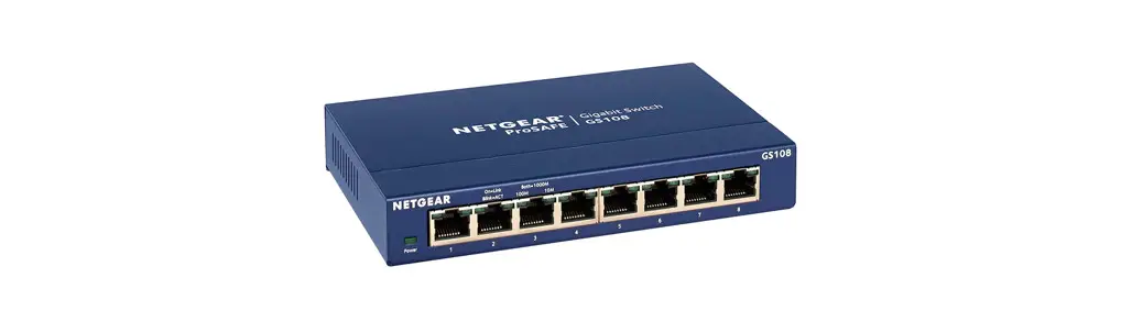 Netgear Gs108v3 Prosafe 8-port Gigabit Ethernet Switch Installation Guide