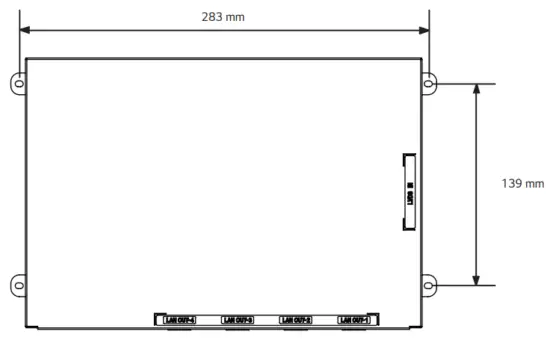 LG LAT140GT81 14mm Self Adhesive Transparent Color LED Film - fig