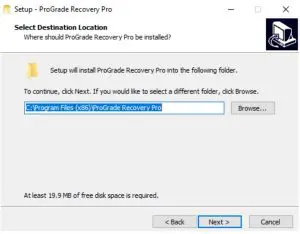 Installing Recovery Pro