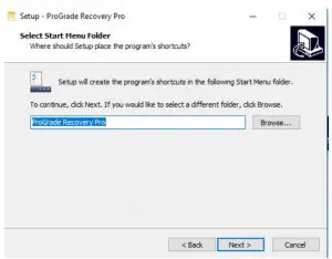Installing Recovery Pro