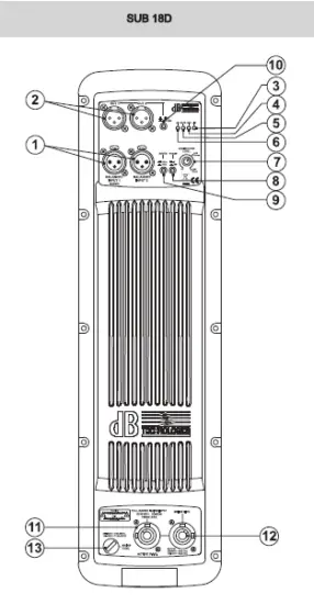 digipro SUB 15D Digital Power Subwoofer fig 2