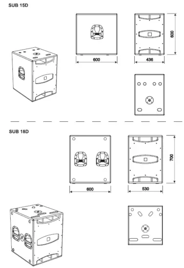 digipro SUB 15D Digital Power Subwoofer fig 4