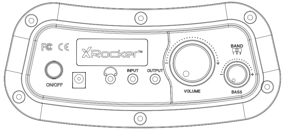 XRocker 2.1 Stereo Wireless -