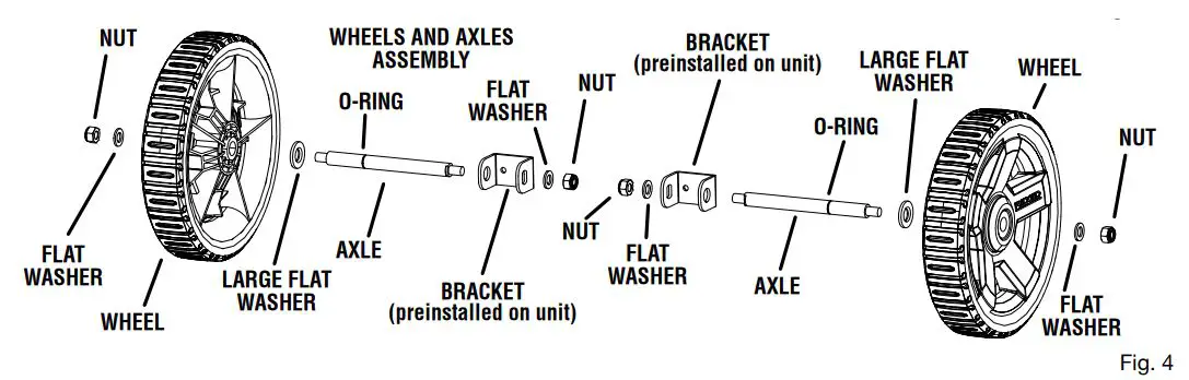 RIDGID AC9960 Professional Compact Miter Saw Stand User Manual - Fig 4