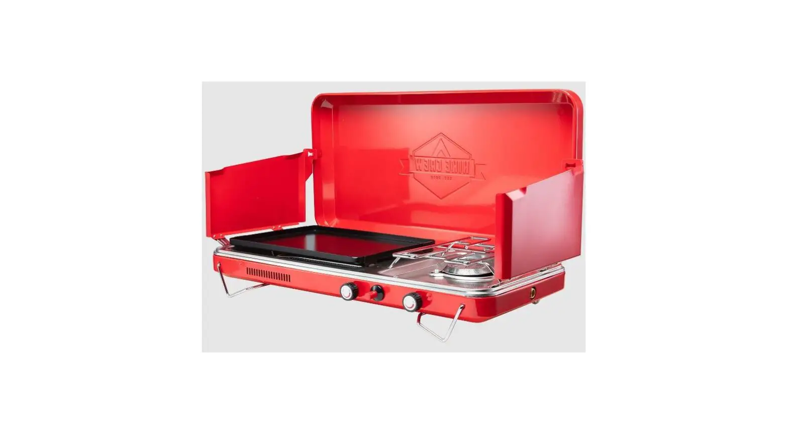 Hike Crew Hc1b1fwi Dual Burner Stove With Griddle User Guide Hike Crew Hc1b1fwi Dual Burner Stove With Griddle User Guide