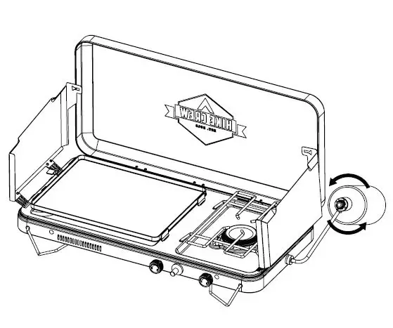 HIKE-CREW-HC1B1FWI-Dual-Burner-Stove-with-Griddle-fig4