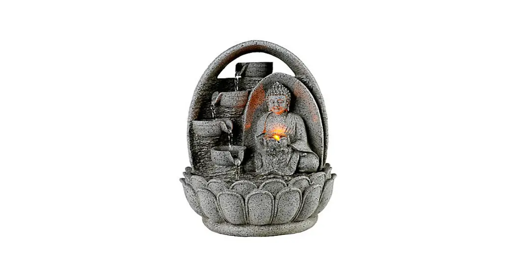 Teamson Home Pt-tf0006 Peaktop 4-tier Buddha Statue Fountain With Led Light Instruction Manual Teamson Home Pt-tf0006 Peaktop 4-tier Buddha Statue Fountain With Led Light Instruction Manual