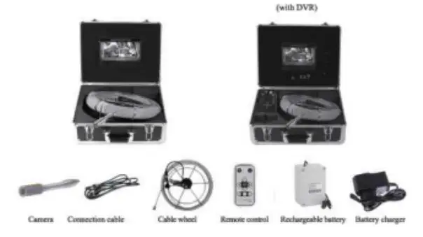 Testrix Inspection Camera System User Manual - Components