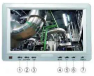 Testrix Inspection Camera System User Manual - Key Diagram