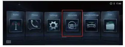 Changan 790003053 automobile terminal assy User Manual - Connection method