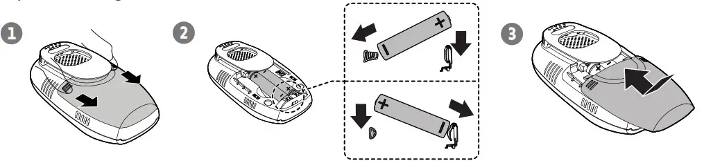 vtech Audio Baby Monitor - batteries supplied with this product