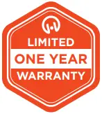 HYPERGEAR Sonic Boom One year warranty